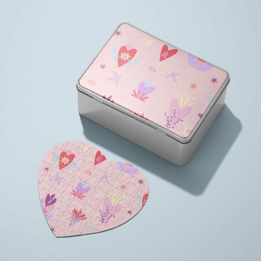 Let Love Have Wings II by Cala Tiles - Files in Use example