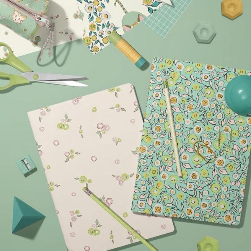 Cottagecore Floral Pattern by Wildfig Designs - Files in Use example