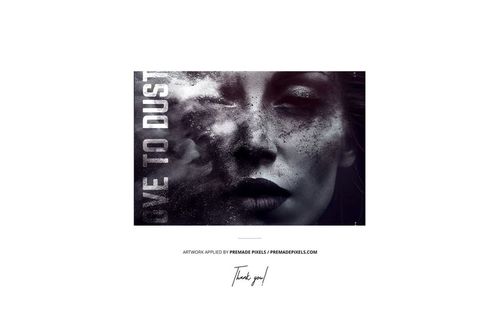 Vinyl record and cover mockup featuring a splatter pattern, shown from the front with minimal props and white backdrop.