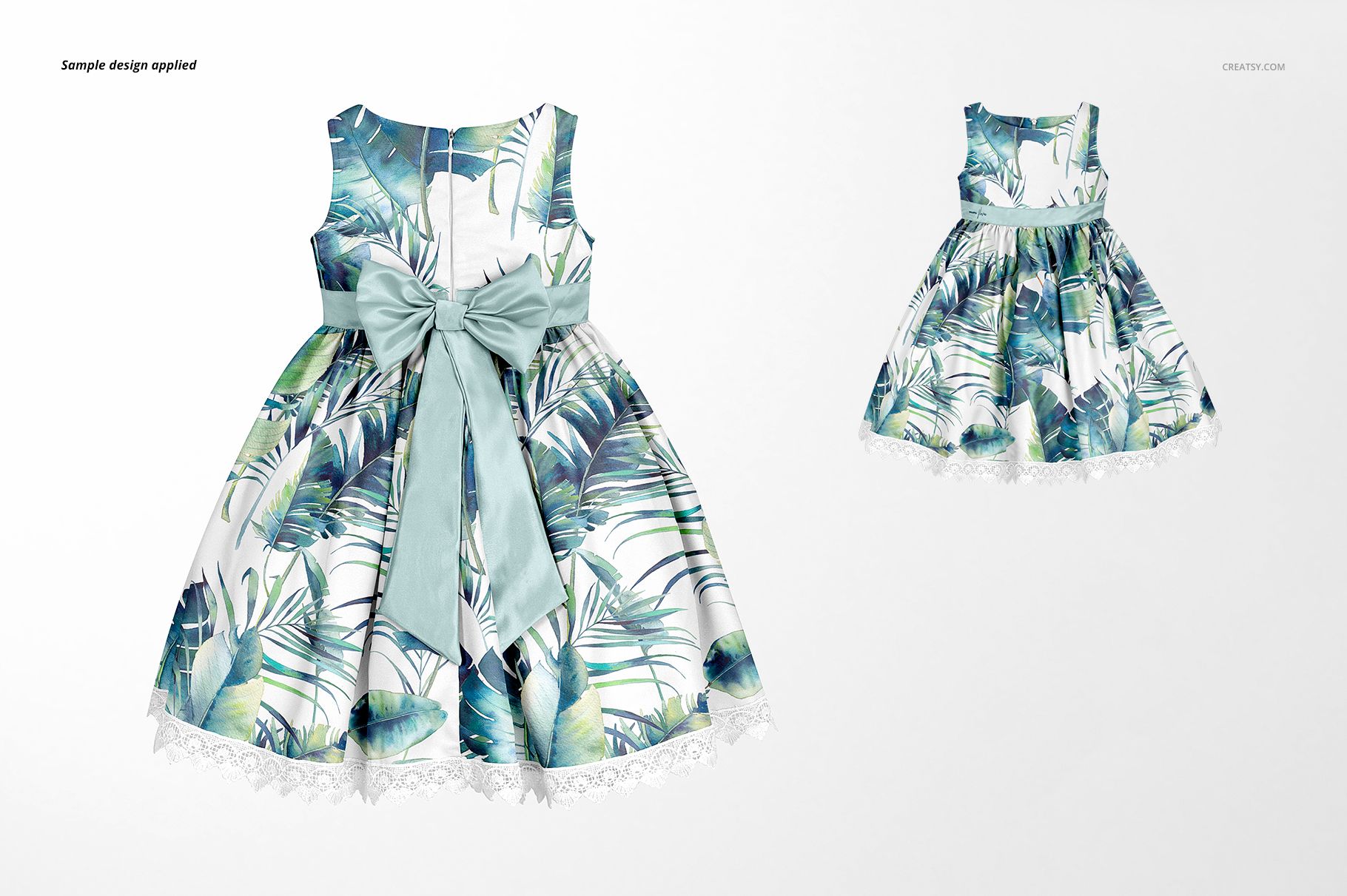 Kids Dress Mockup Set - mockup screenshot 3