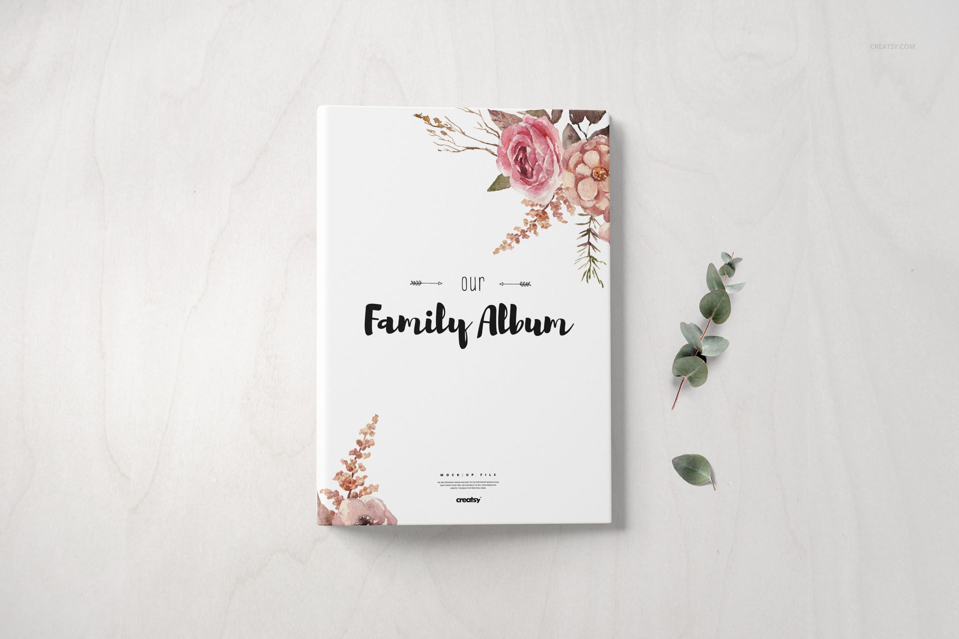 Family Book Mockup Set - mockup screenshot 8