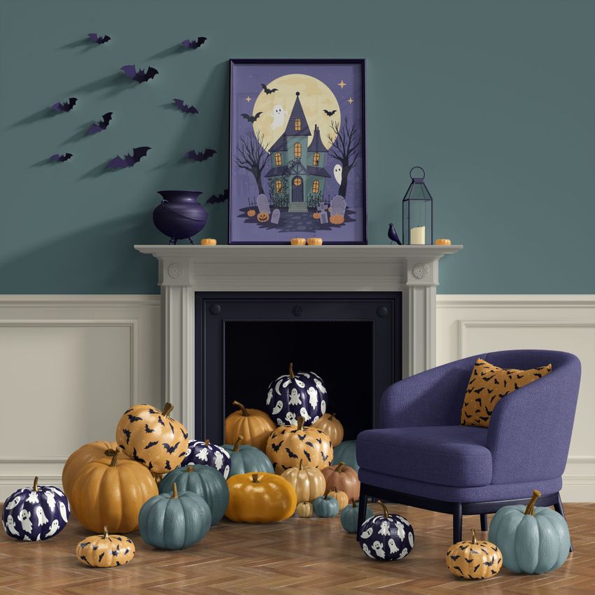 Playful Halloween Ghosts by Diana Pinnel - Files in Use example