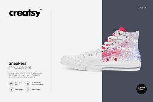 Sneakers Mockup Set - mockup preview 1