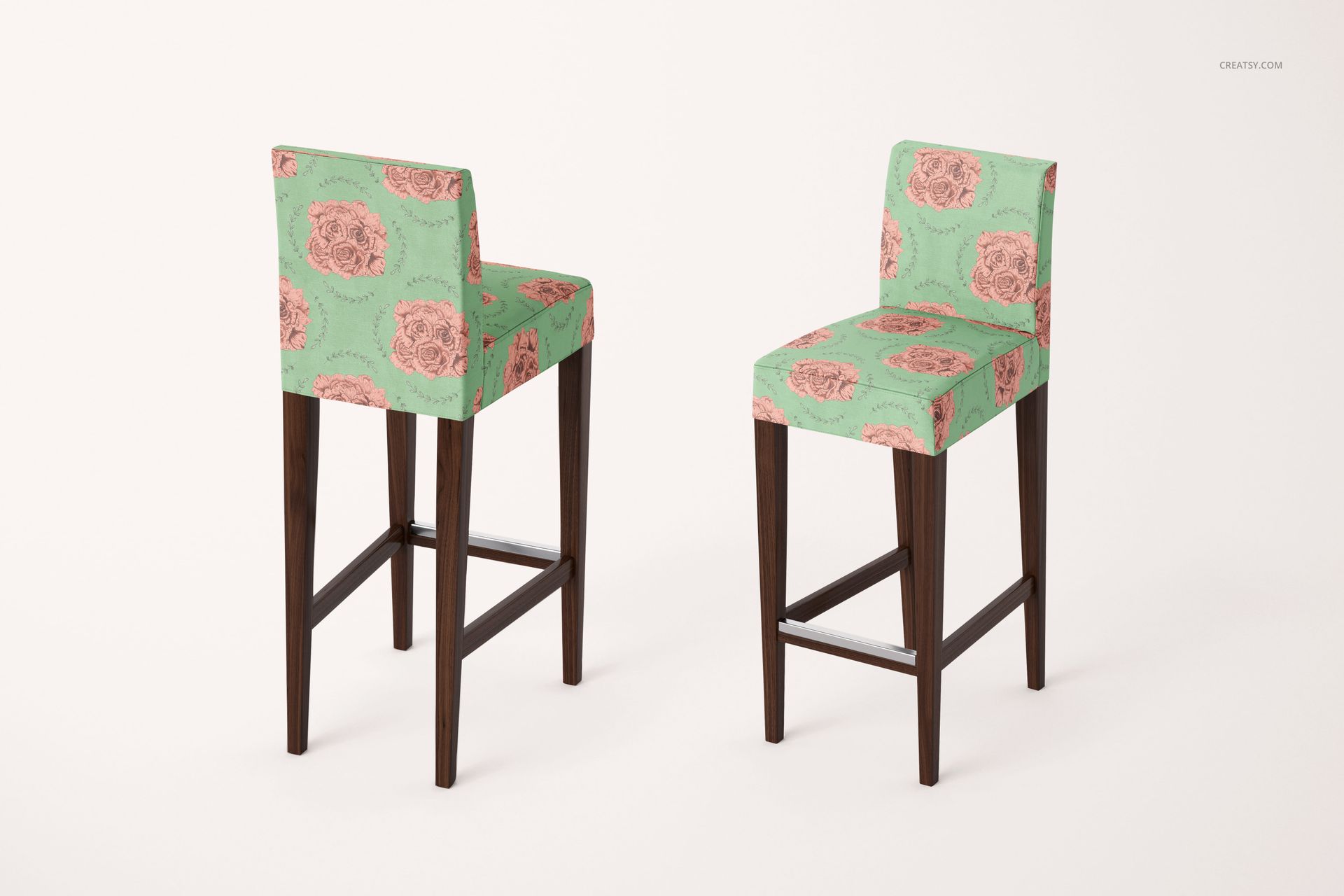 Ikea Henriksdal Chairs & Bar Stools Mockup Set - mockup screenshot 6