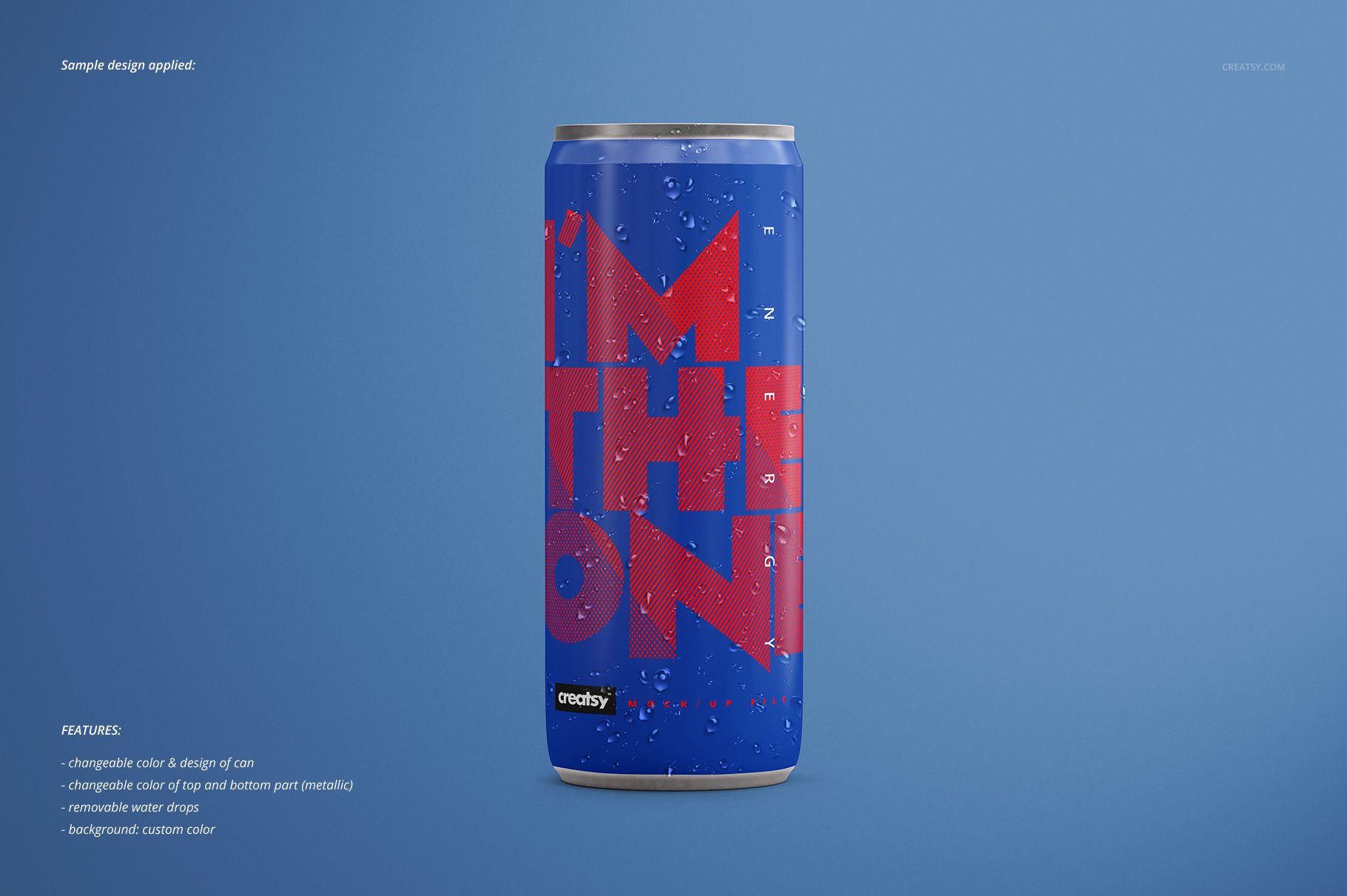 Energy Drink Can Mockup Set - mockup screenshot 11