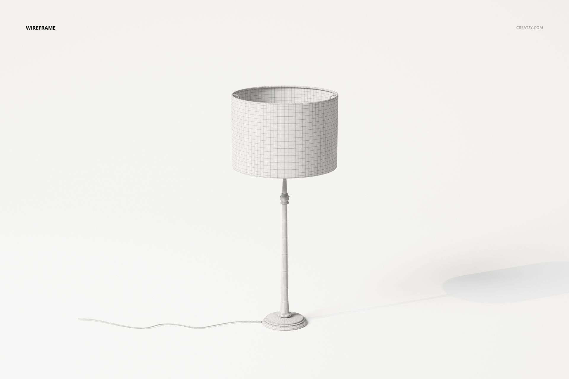 Modern Elegance Table Lamp 3D Model - mockup screenshot 4