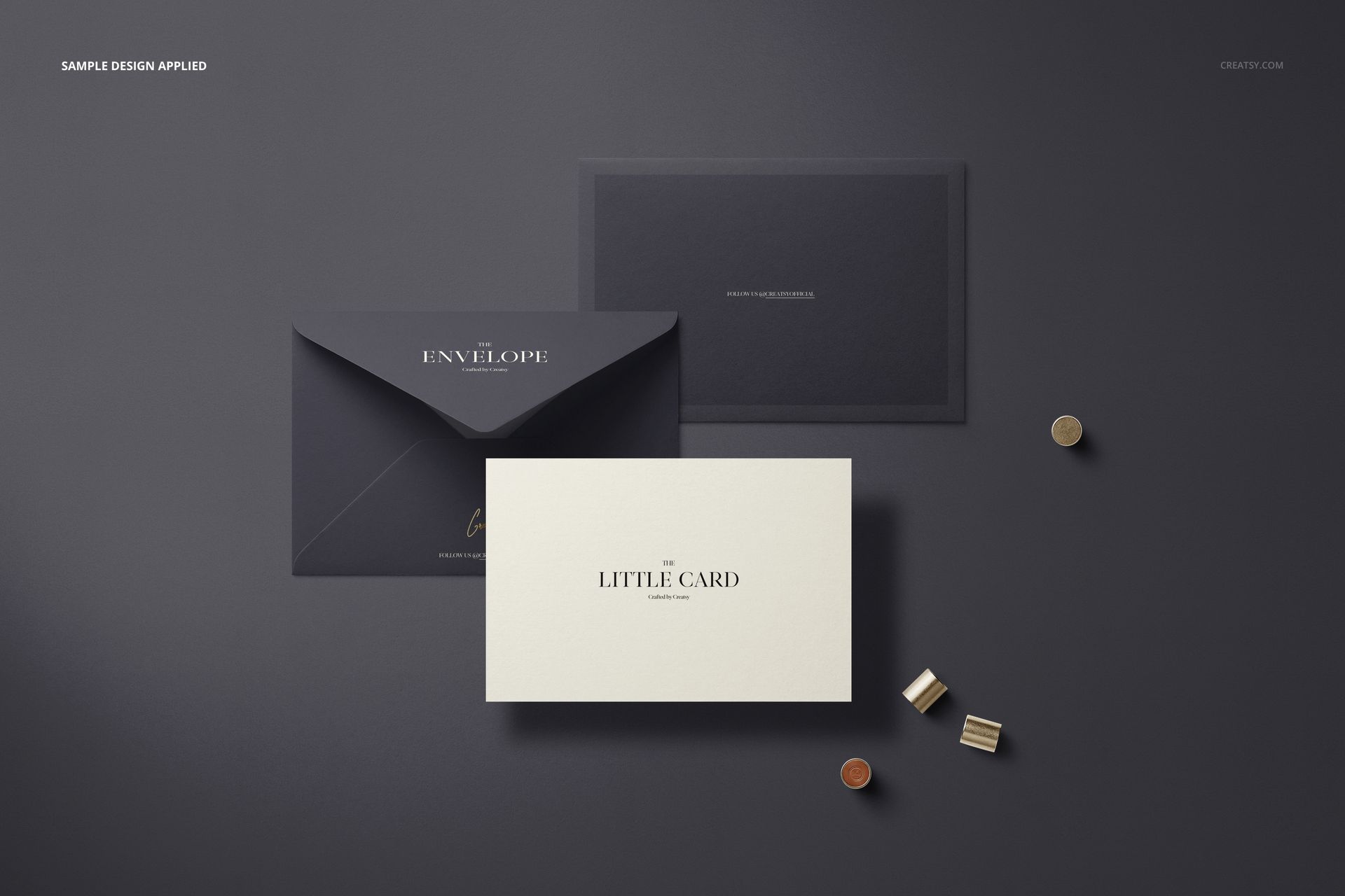 Small Envelope & Card Mockup Set - mockup screenshot 7