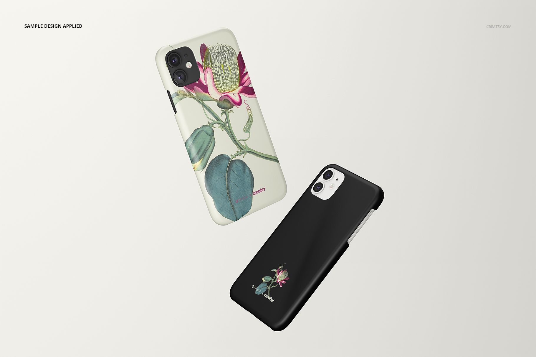 iPhone 11 Matte Snap Case Mockup Set - mockup screenshot 8