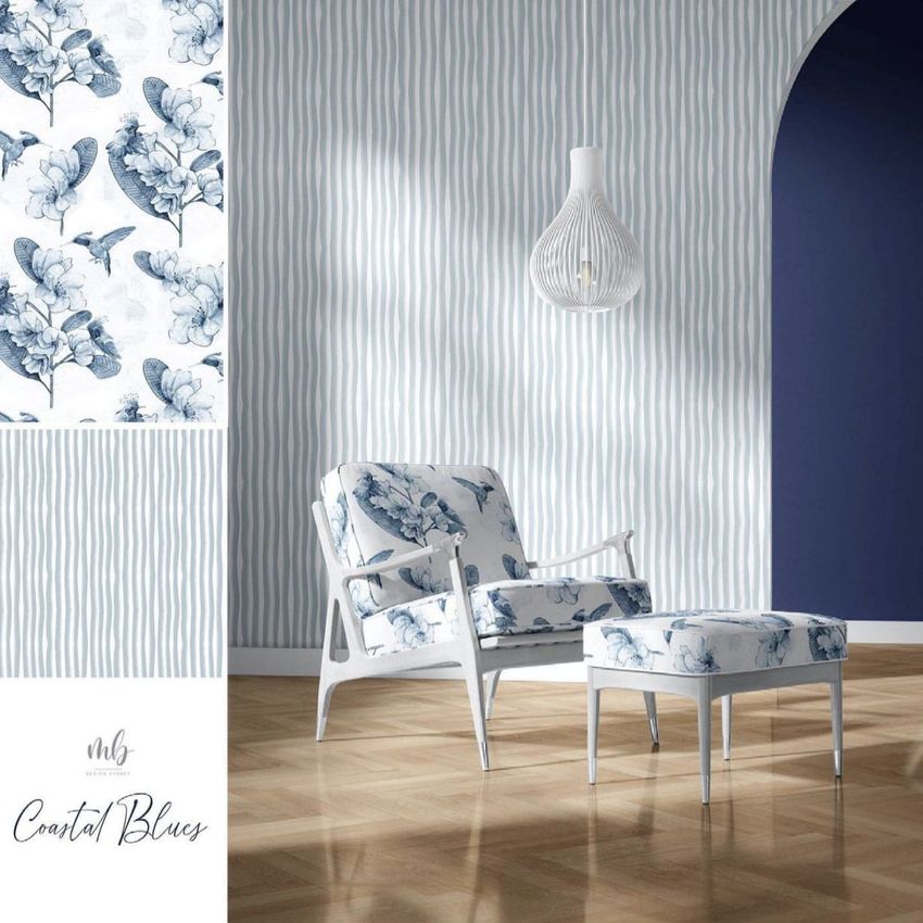 Coastal Blues Pattern by Bhl Designs - Files in Use example