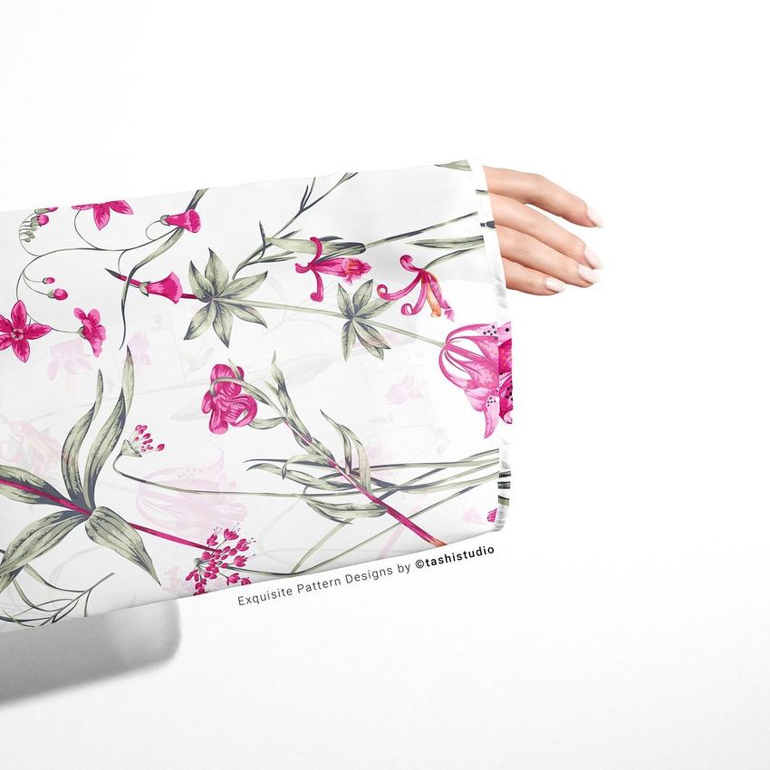 Flower Pattern  by Tashi Studio - Files in Use example