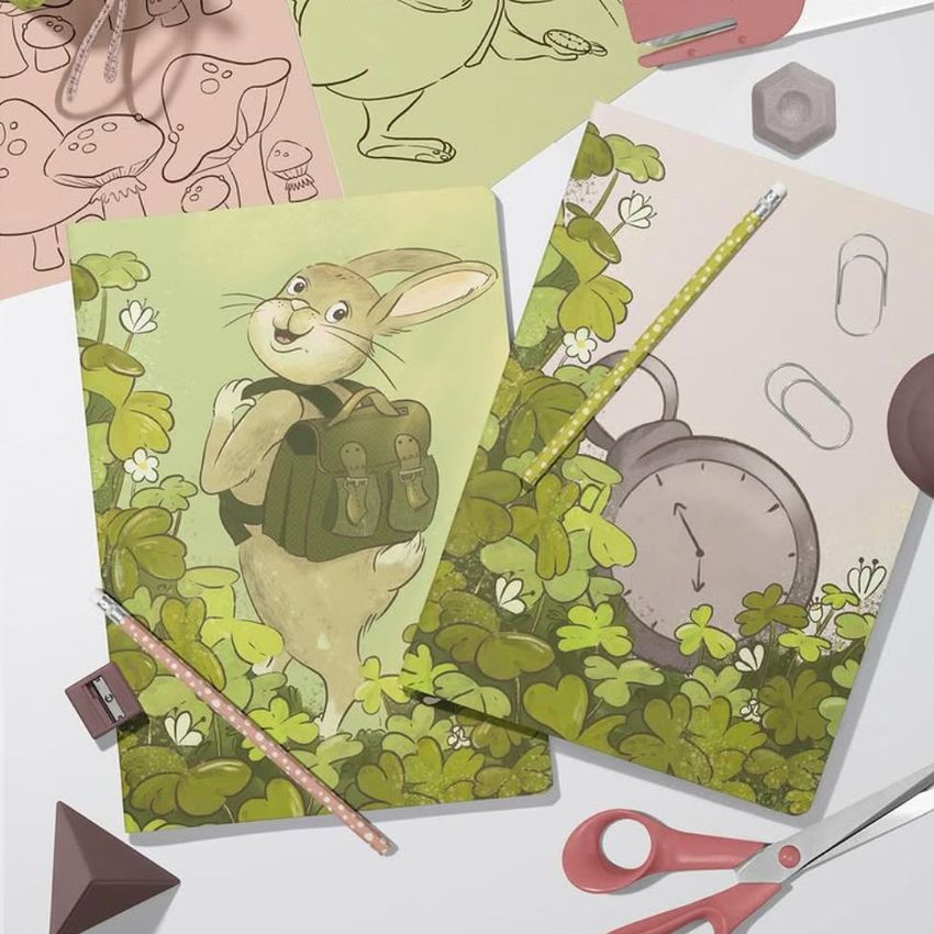 Rabbit Pattern  by Cristina Stiegler - Files in Use example