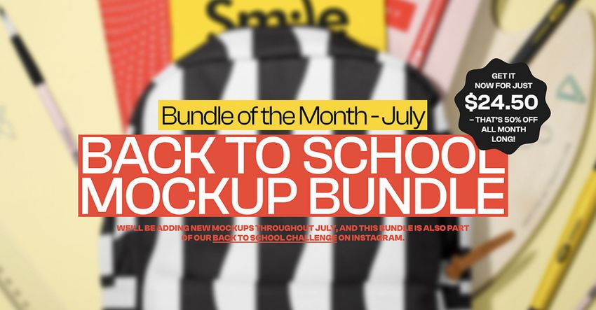 Back To School Mockup Bundle