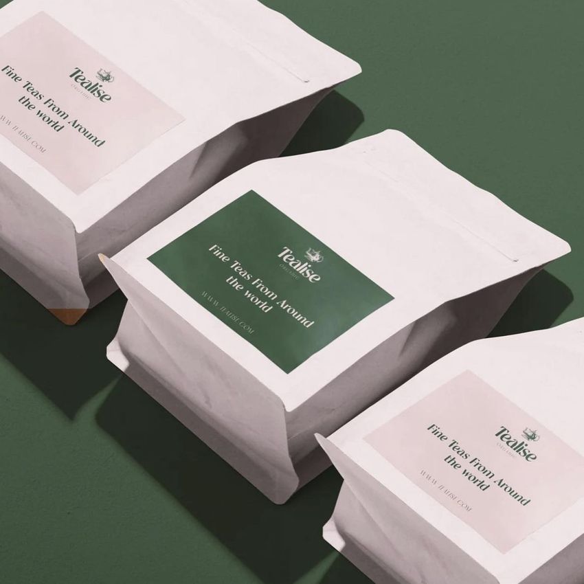 Tealise Organic Brand  by Fatima Mughal  - Files in Use example