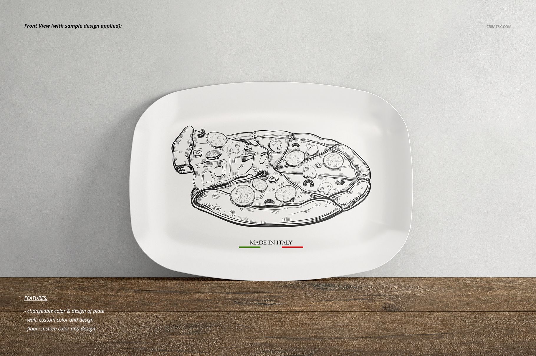 Plate Mockup Set - mockup screenshot 6