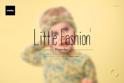 Little Fashion 3 Mockup Bundle - mockup preview 1