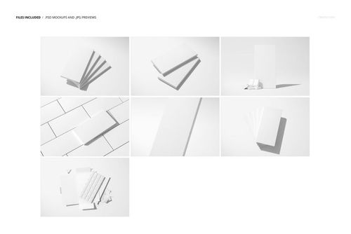 Set of chocolate bar packaging mockups displayed in various angles, featuring blank white wrappers and boxes.