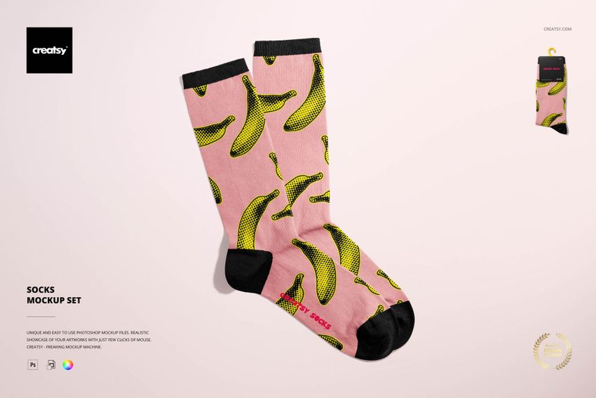 Socks Mockup Set - mockup screenshot 1
