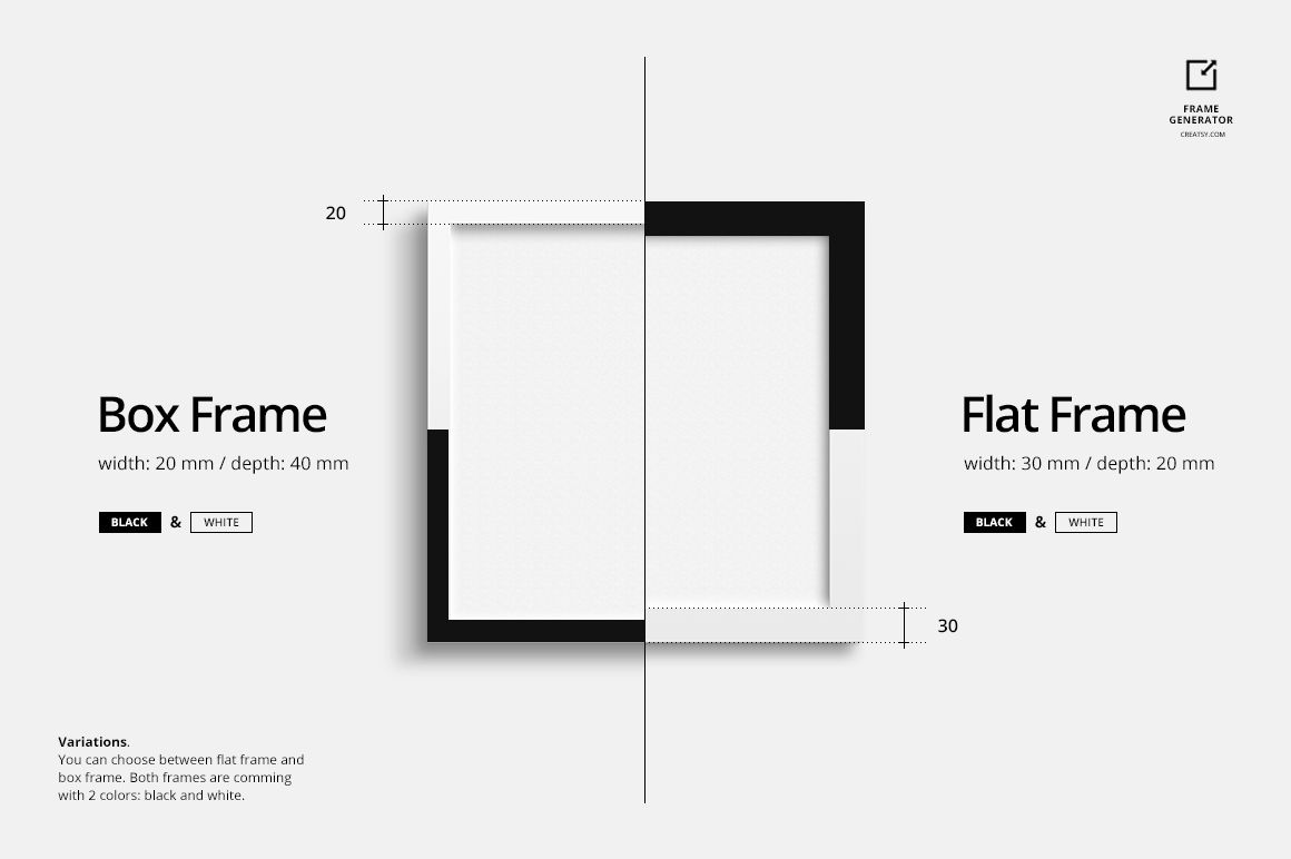 Frame Generator Mockup Set - mockup screenshot 3