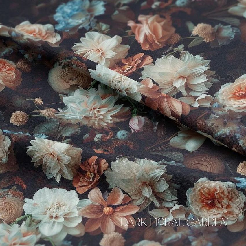 Dark Floral Garden by Cosmic Stories Shop - Files in Use example