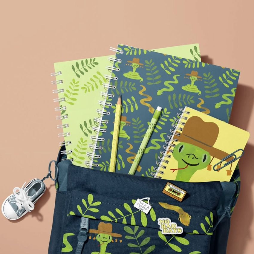 Australian Green Snake by Karuna Davis - Files in Use example