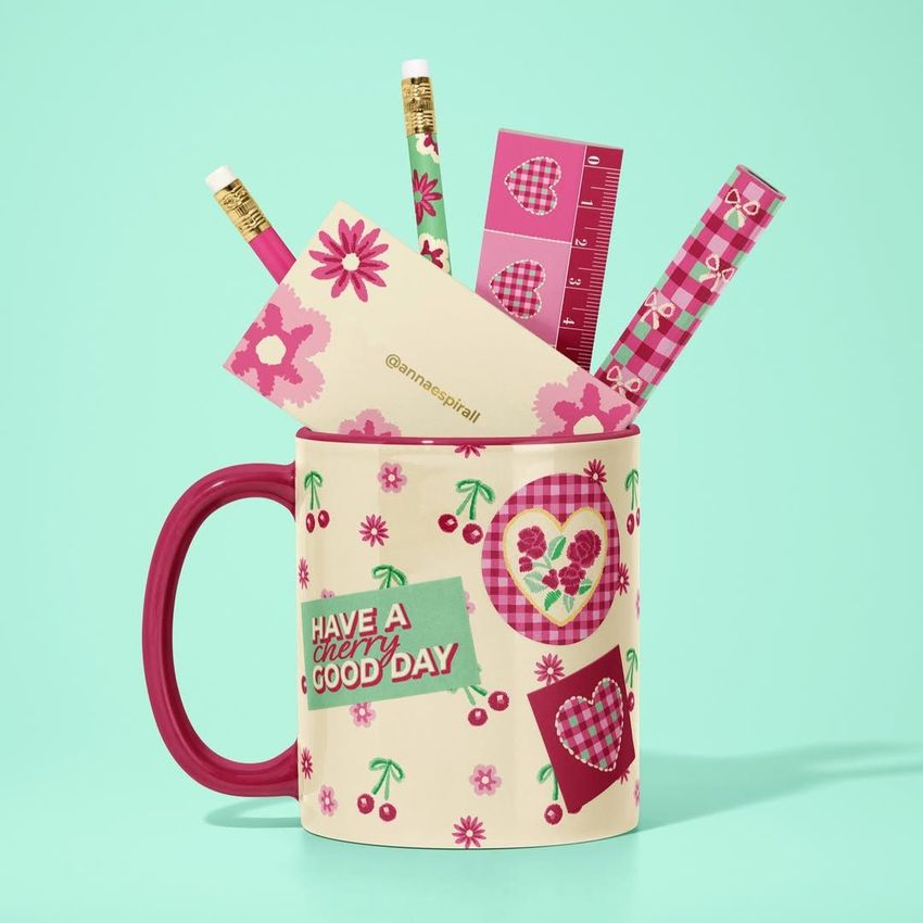 Have a Cherry Good Day by Anna Espirall - Files in Use example