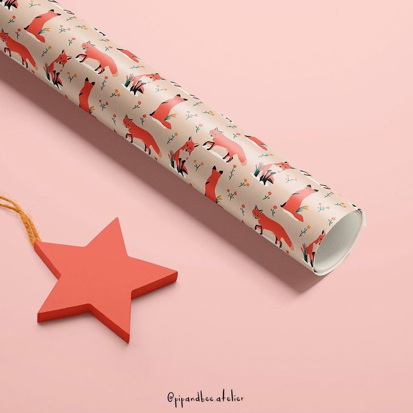  Little Fox Pattern by Pip and Bee Atelier - Files in Use example