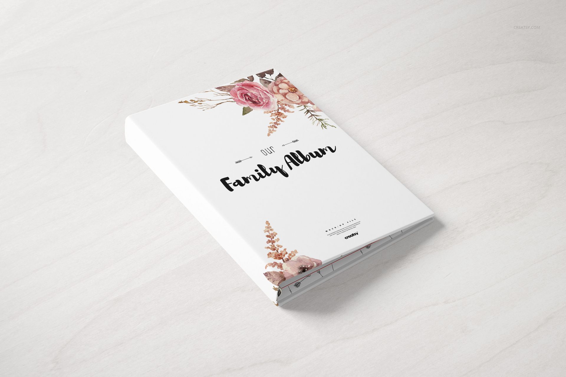 Family Book Mockup Set - mockup screenshot 5
