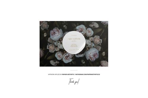 Rectangular canvas print mockup featuring a floral pattern with white and pink roses on a dark background, front view.