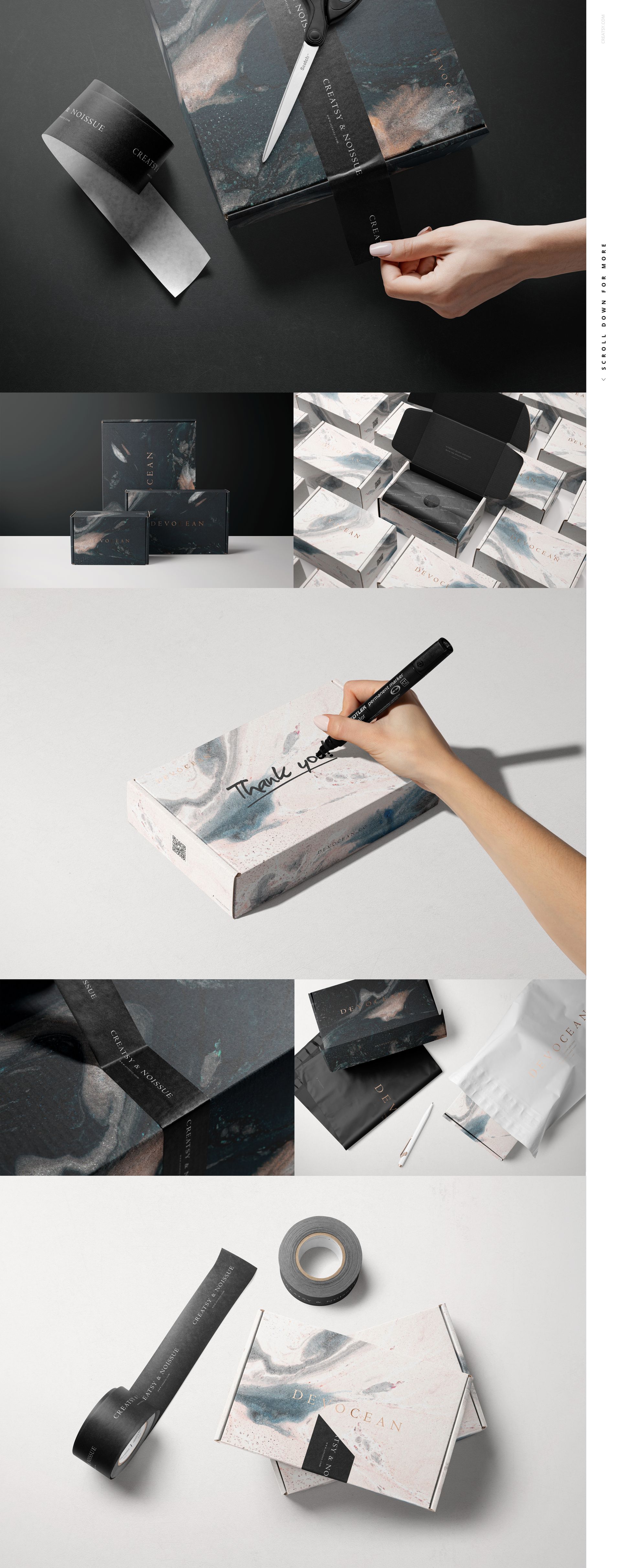Noissue Mailing Box Mockup Bundle - mockup screenshot 8