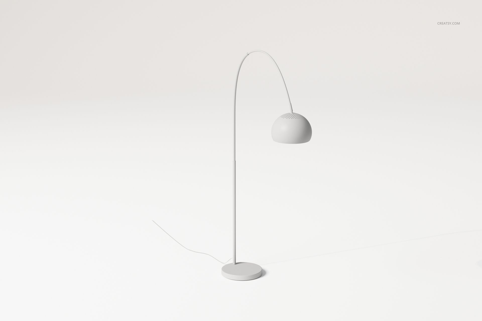 Flexible Floor Lamp 3D Model - mockup screenshot 3
