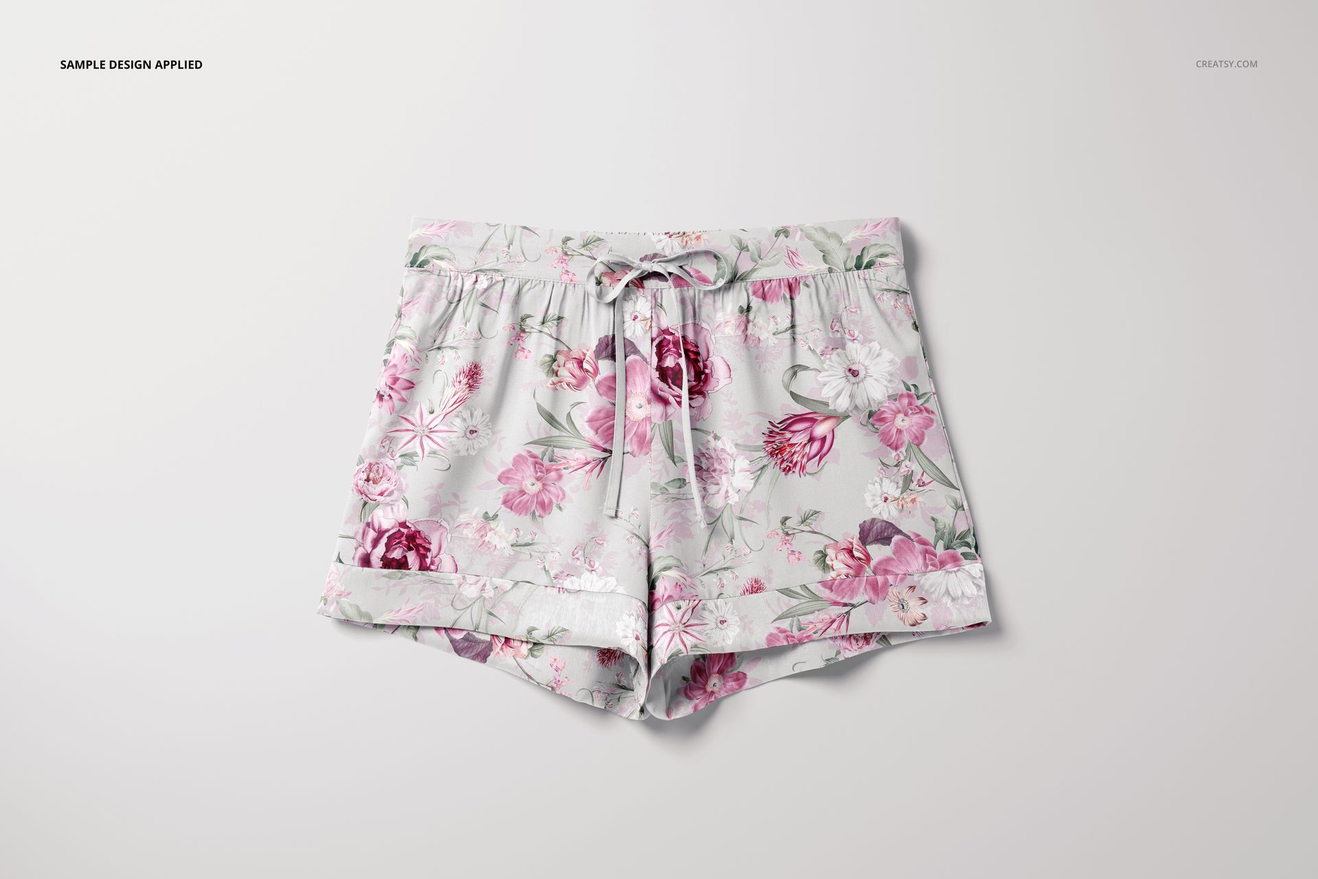 Short Silk Pajama Mockup Set - mockup screenshot 4
