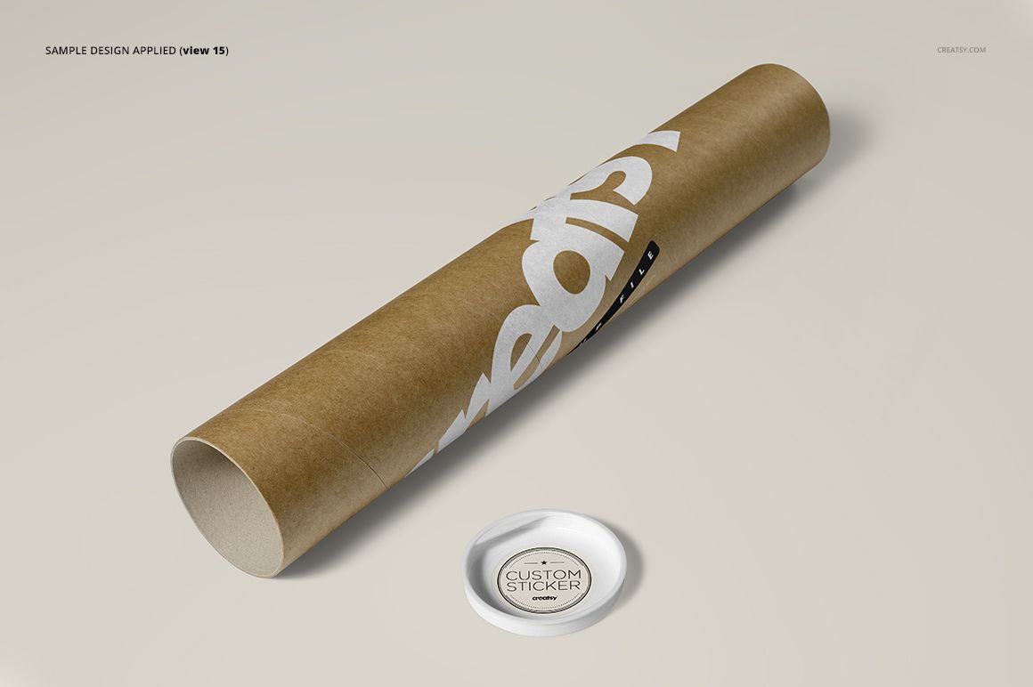 Mailing Tube Mockup Set - mockup screenshot 18