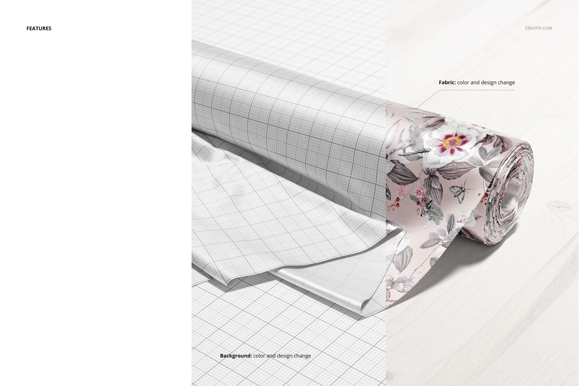 Satin Fabric Roll Mockup (11/FFv.12) - mockup screenshot 3
