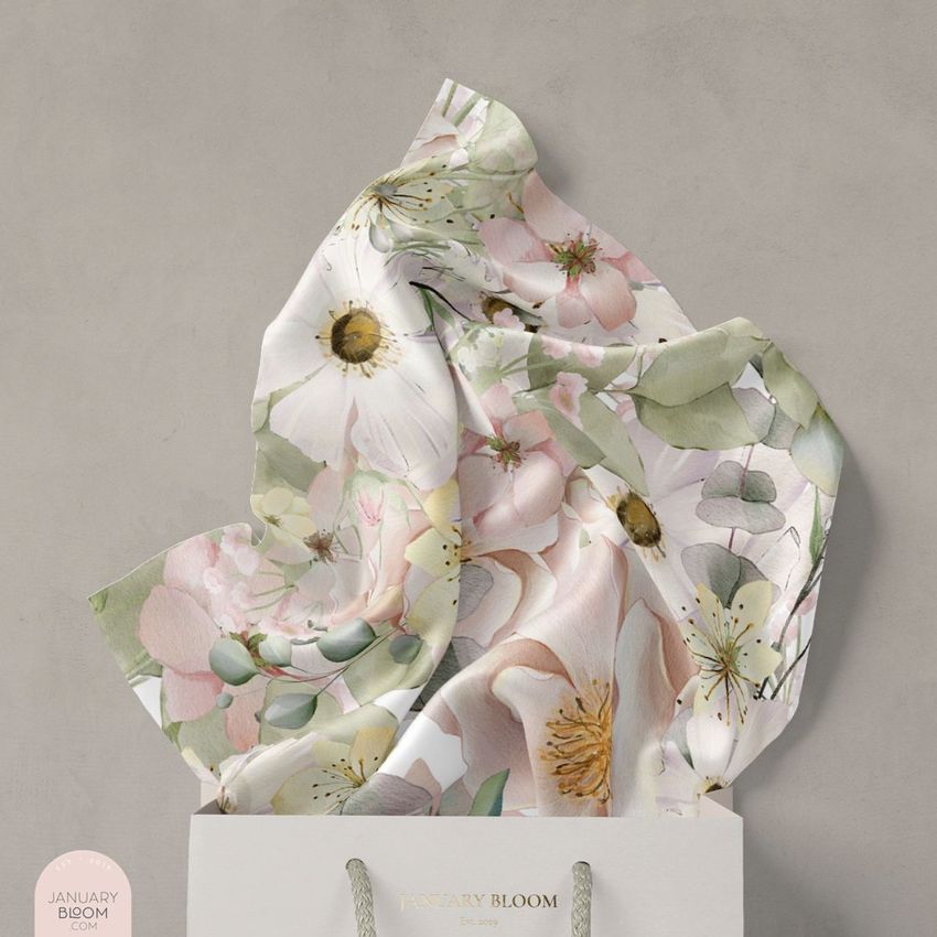 Florals & Silk by January Bloom - Files in Use example