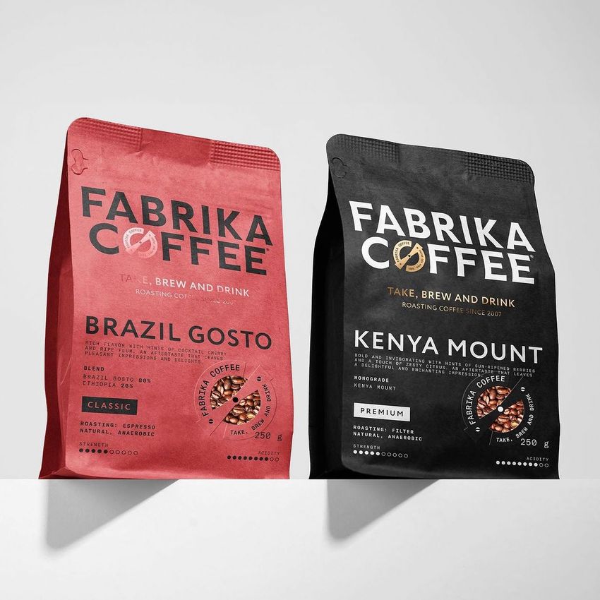 Fabrika Coffee I by W Design Bureau - Files in Use example