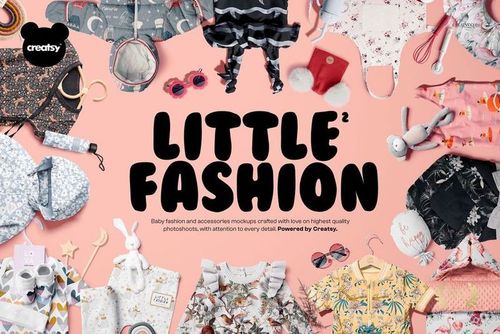 Little Fashion 2 Mockup Bundle