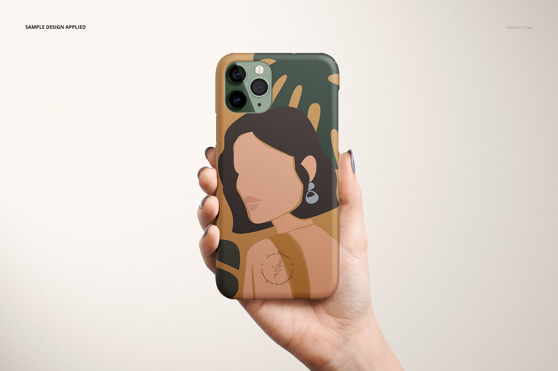 iPhone 11 Pro Matte Snap Case Mockup Set - mockup screenshot 13
