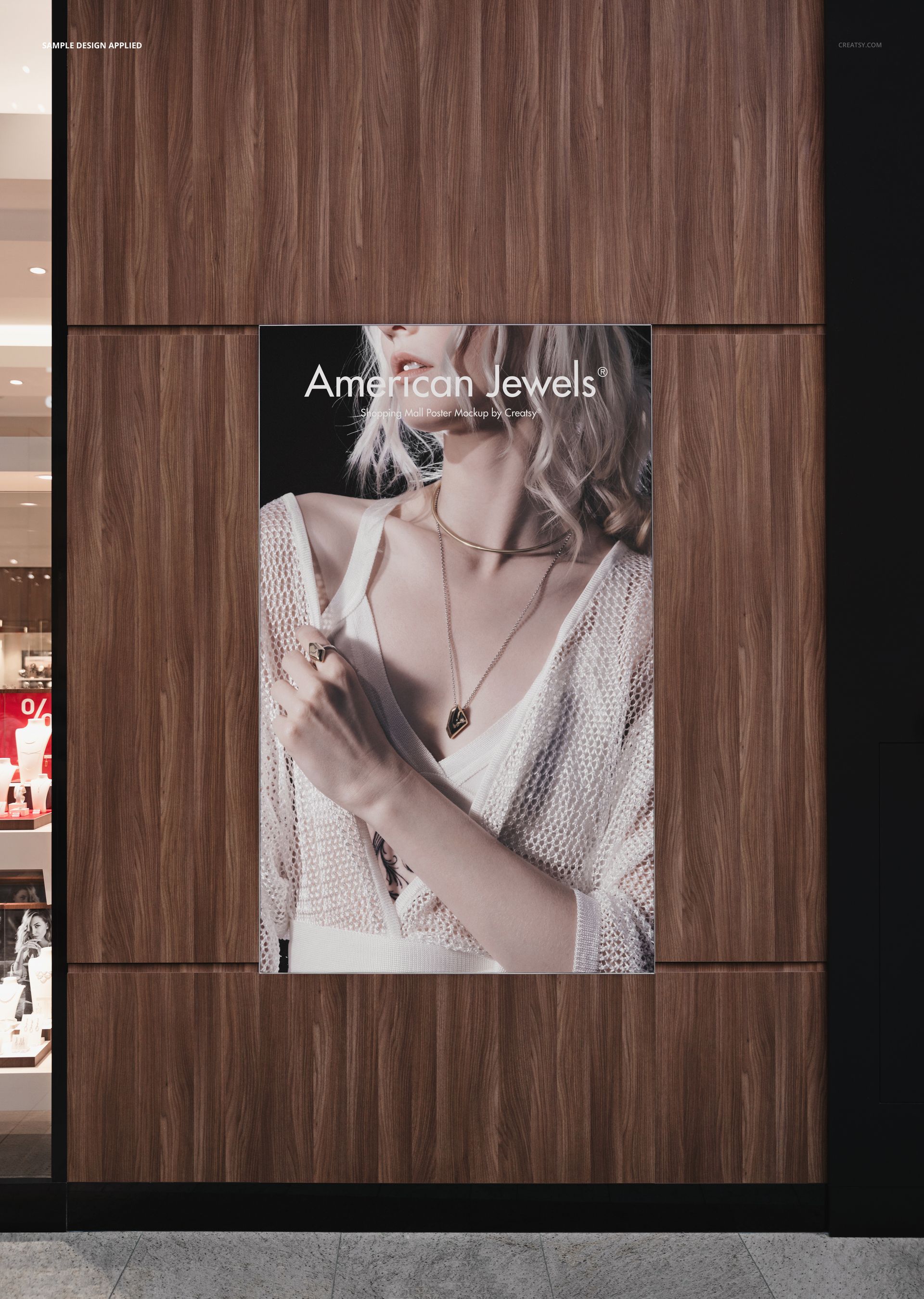 Shopping Mall Poster Mockup - mockup screenshot 3
