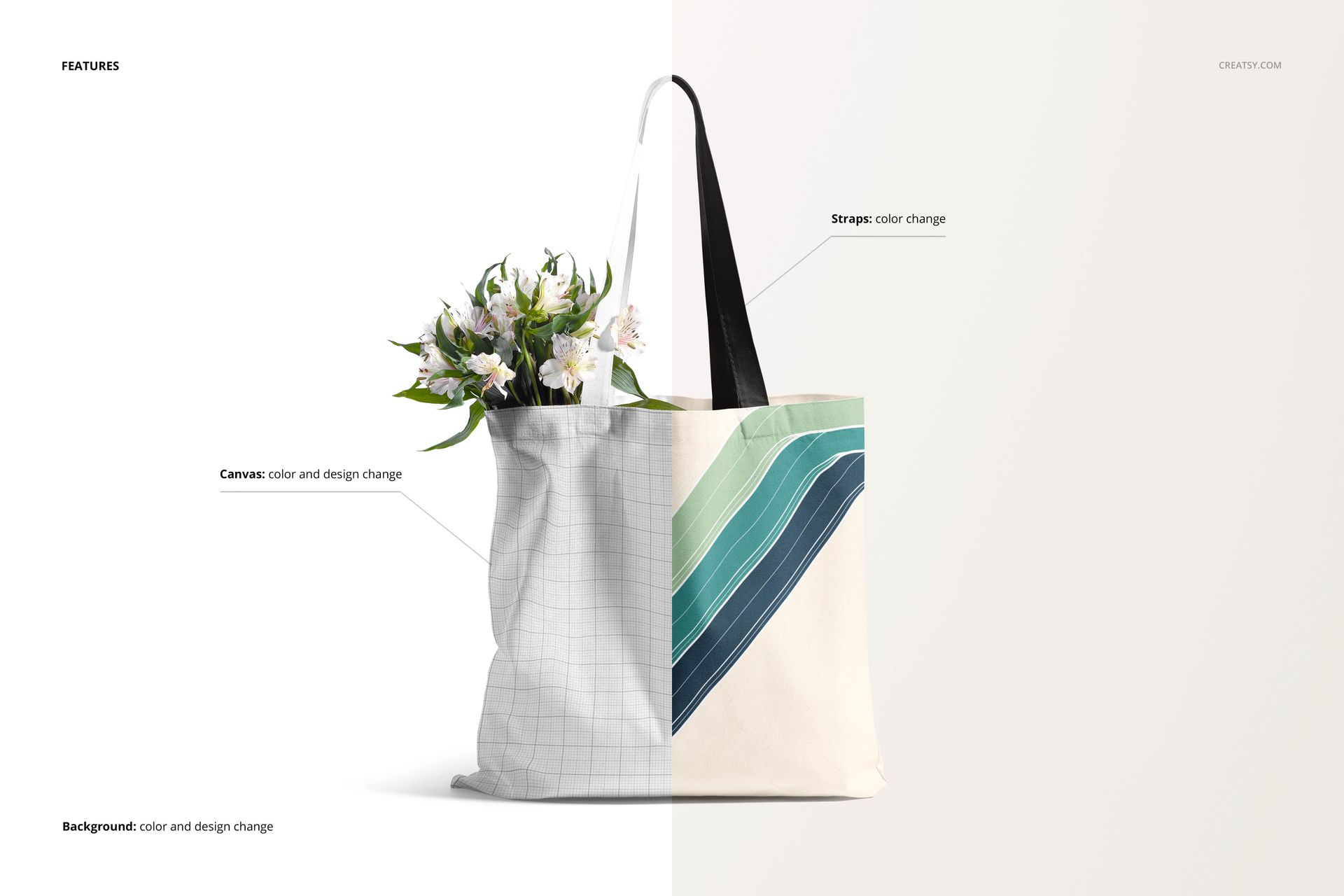 Tote Bag Mockup Set 2 - mockup screenshot 3