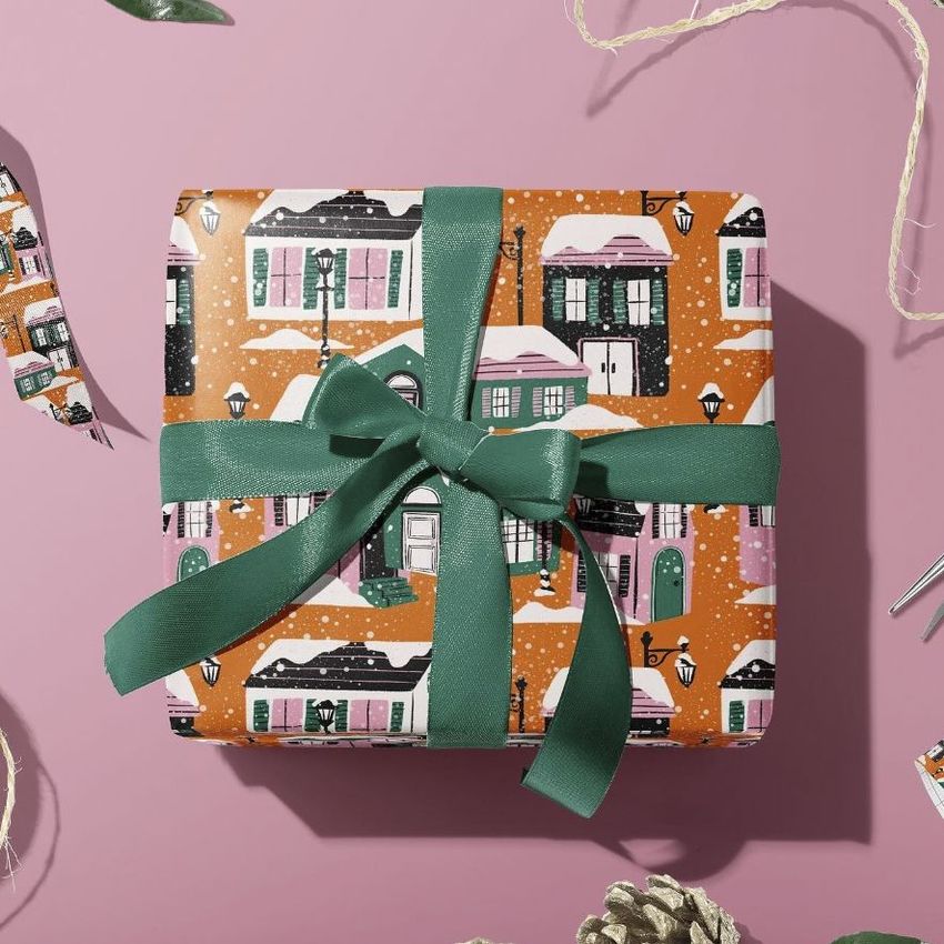 Frosty Village by Megan Roy - Files in Use example