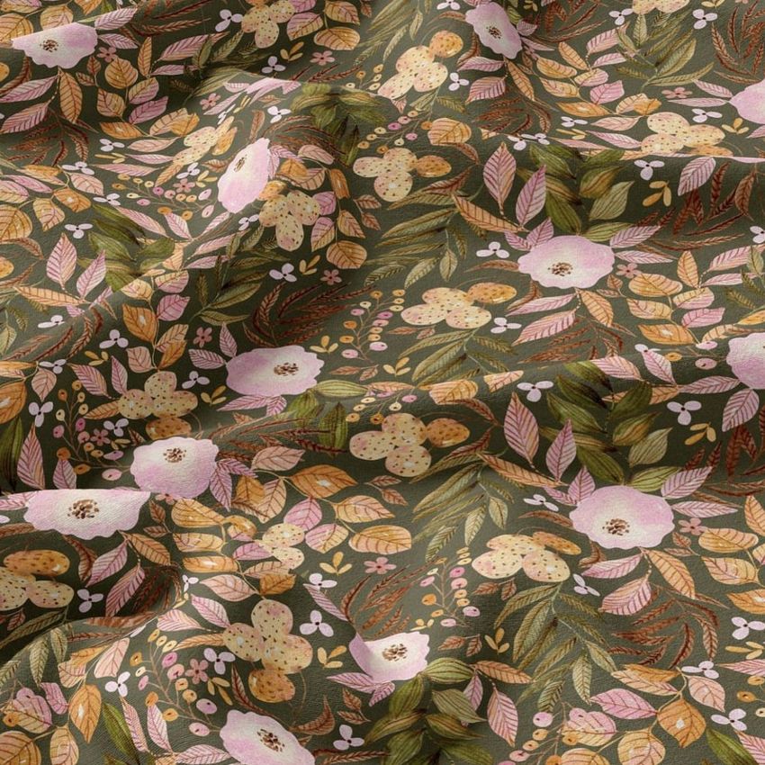 Autumn Roses Pattern by Webvilla Studio - Files in Use example