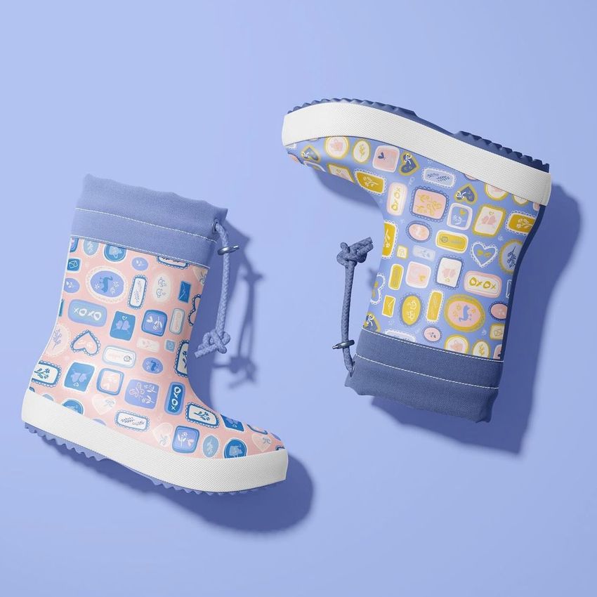 Love Is All Around Pattern  by Ha Nguyen - Files in Use example