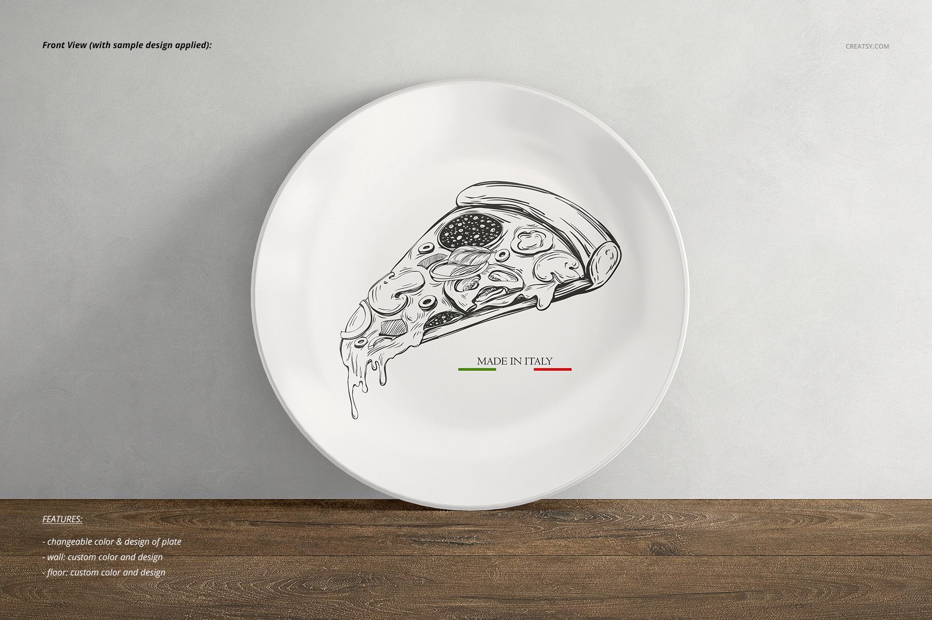 Plate Mockup Set - mockup screenshot 7