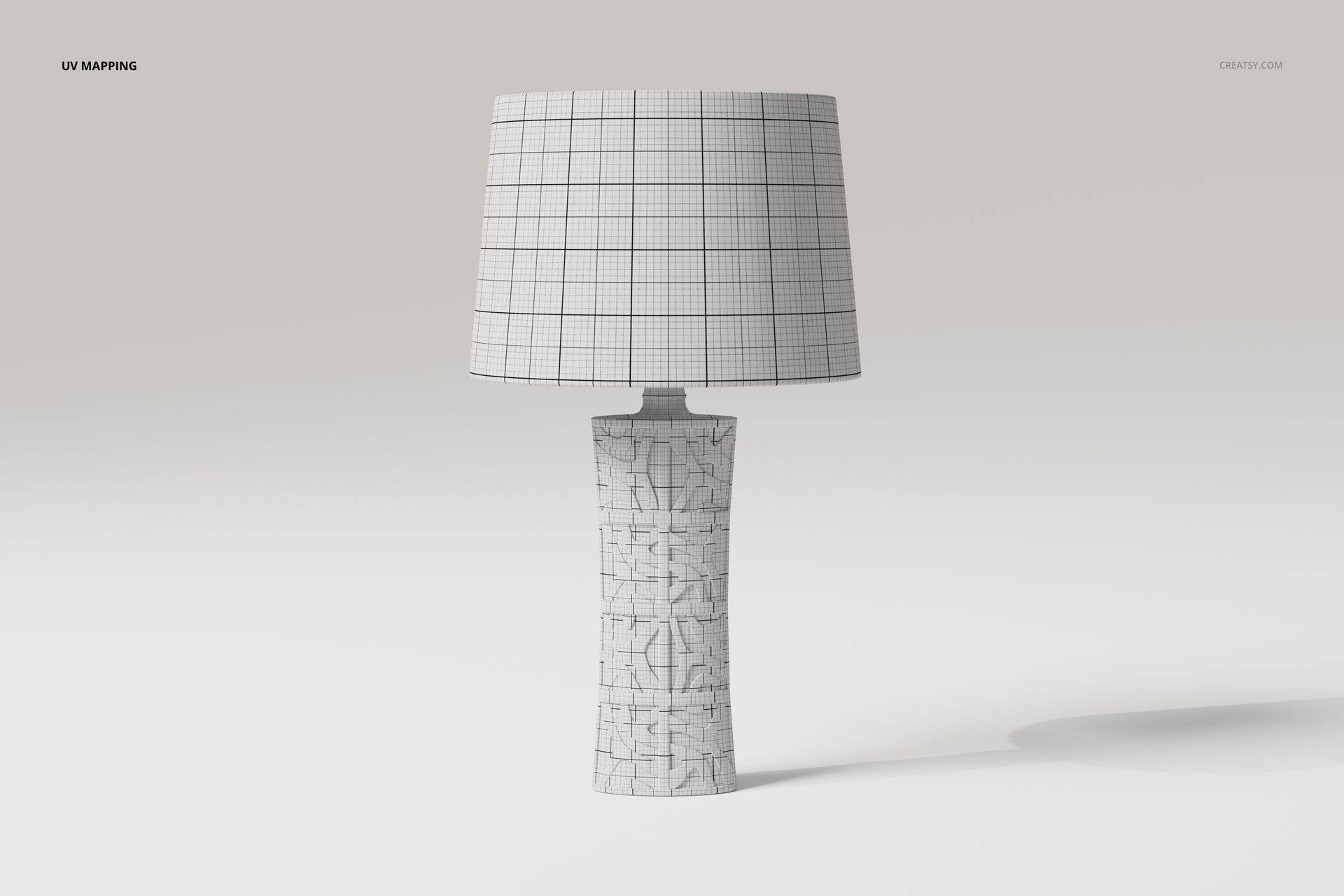 Decorative Base Table Lamps Type 2 3D Model - mockup screenshot 5