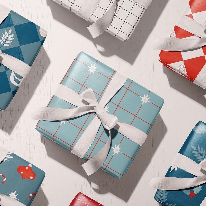 Retro Christmas Collection by Kat Labate Wright - Files in Use example