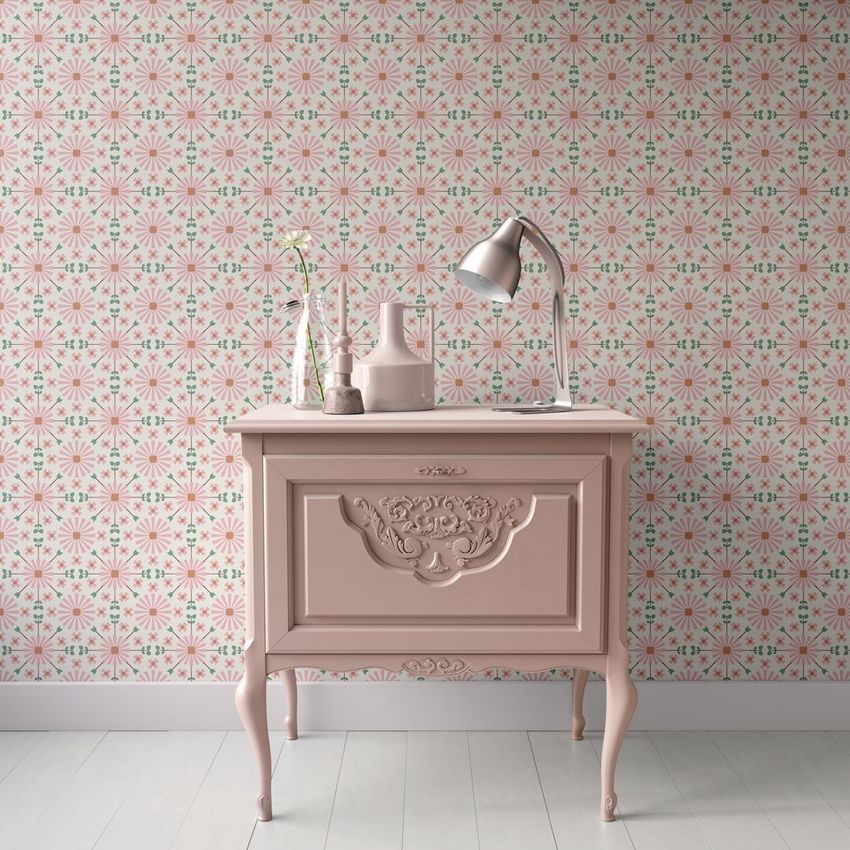 Pink Tile by Meg Dixon - Files in Use example