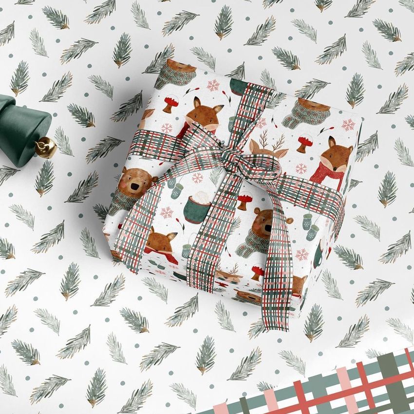 Winter Woodland Critters by Sahnda Marie - Files in Use example