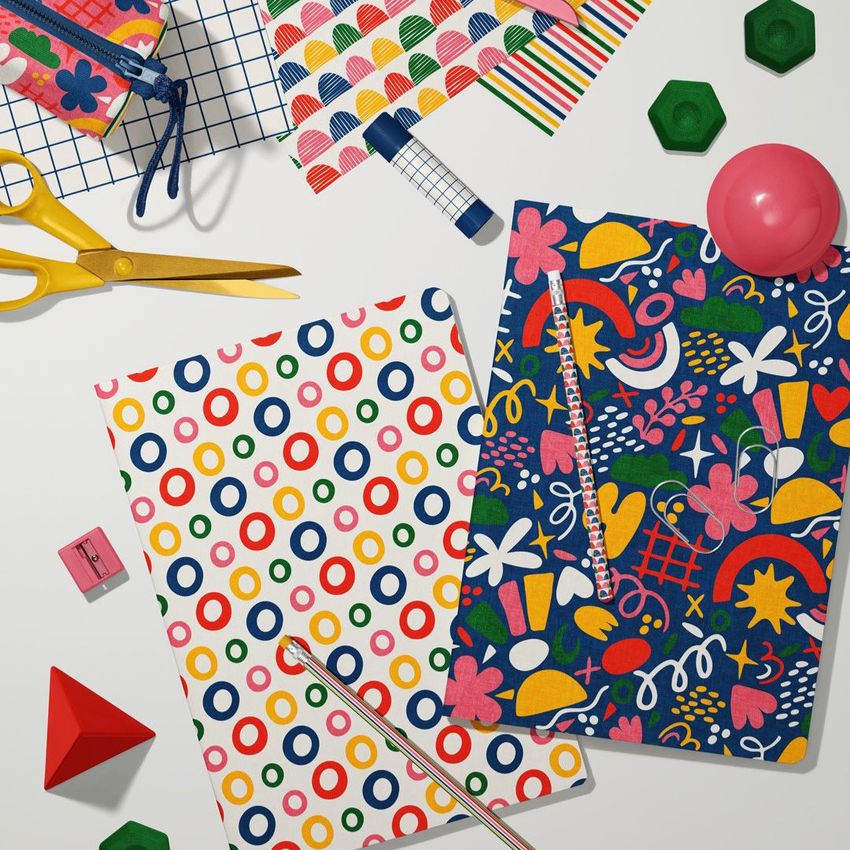 Playful Shapes by Claudia S. Design - Files in Use example