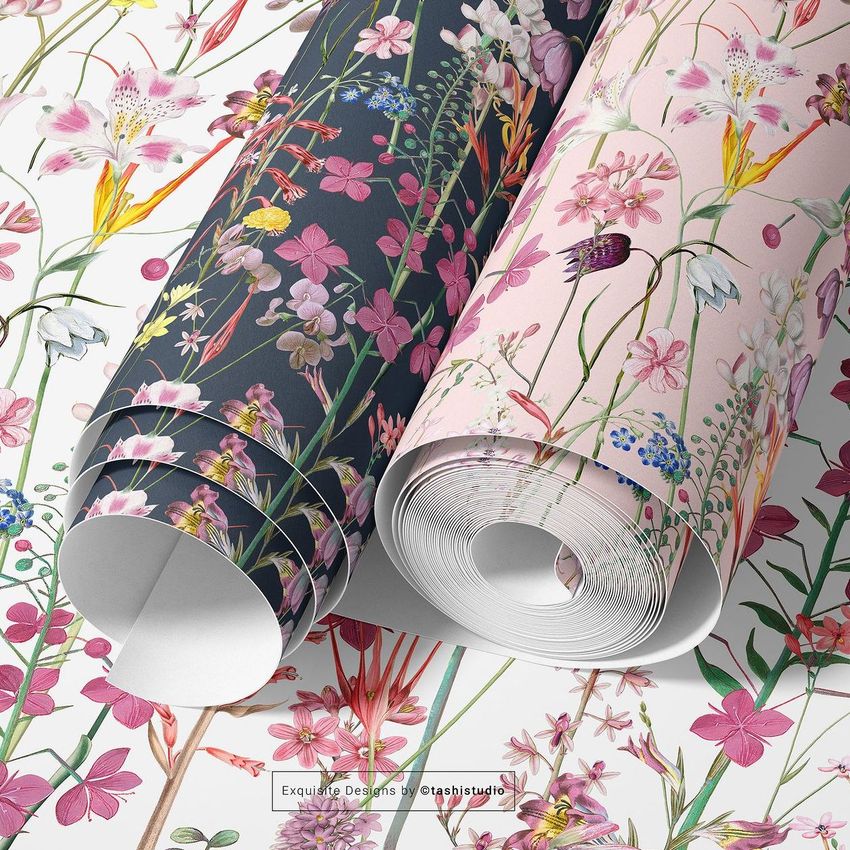 Ditsy Floral Pattern  by Tashi Studio - Files in Use example