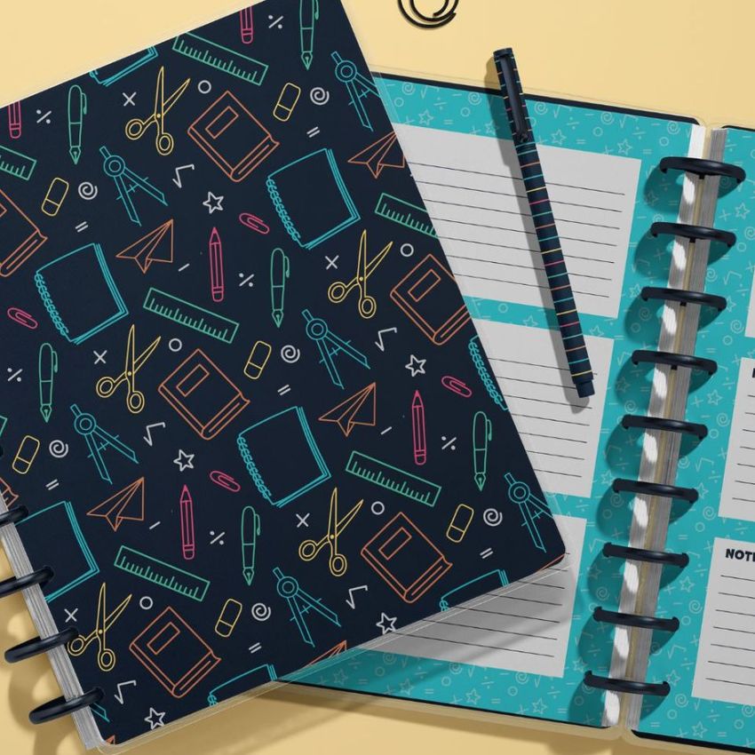 School Pattern by Wunderfitzig Design - Files in Use example